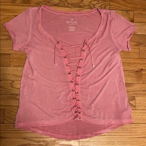 AEO V-neck T-shirt